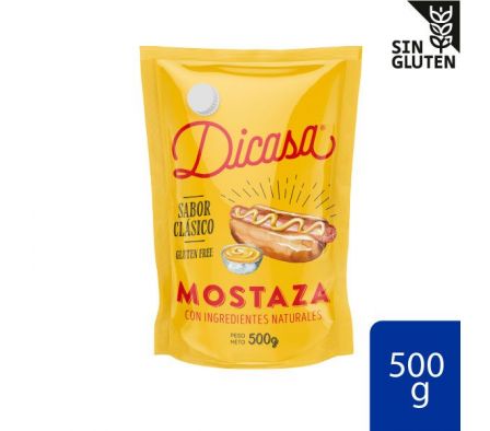 MOSTAZA DICASA DOY PACK 500GR