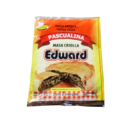 TAPA PASCUALINA EDWARD MASA CRIOLLA 480GR
