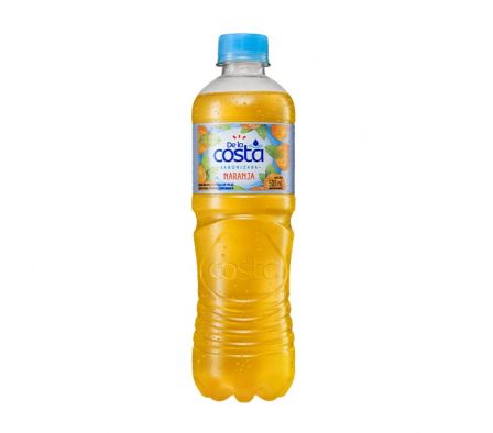 AGUA SABORIZADA DE LA COSTA NARANJA 500ML