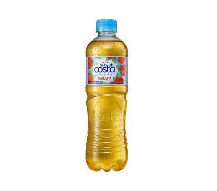AGUA SABORIZADA DE LA COSTA MANZANA 500ML