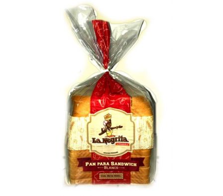 PAN DE SANDWICH LA NEGRITA 450GR