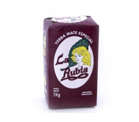 YERBA MATE LA RUBIA 1KL