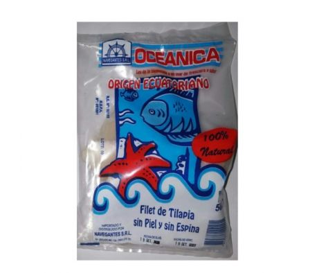 FILET DE TILAPIA OCEANICA S/P 500GR