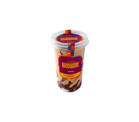 HELADO AMANDAU COPA BROWNIE 205GR