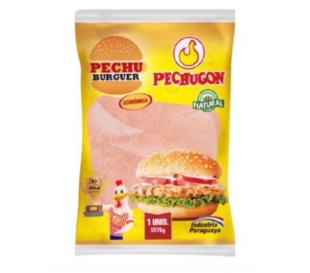 HAMBURGUESA PECHU BURGER 1UN 70G