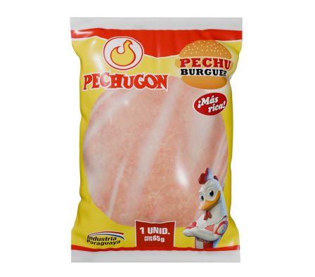 HAMBURGUESA PECHU BURGER 1UN 70G