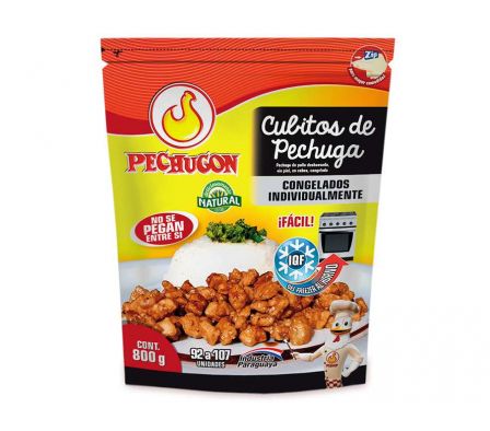 CUBITOS DE PECHUGA PECHUGON IQF 800GR