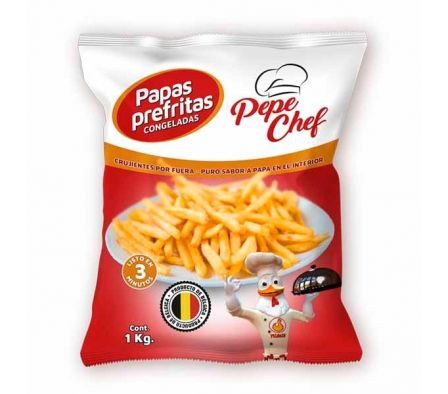 PAPAS PREFRITAS PEPE CHEF 1KG