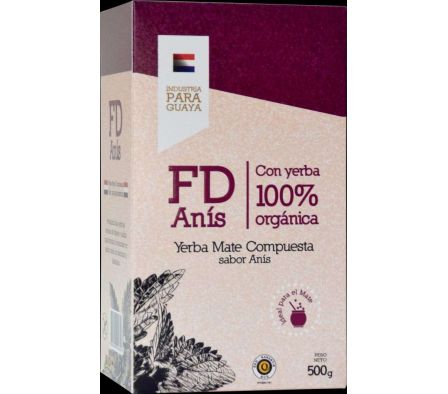 YERBA MATE FD MENTA/ANIS ORGANICA 500GR