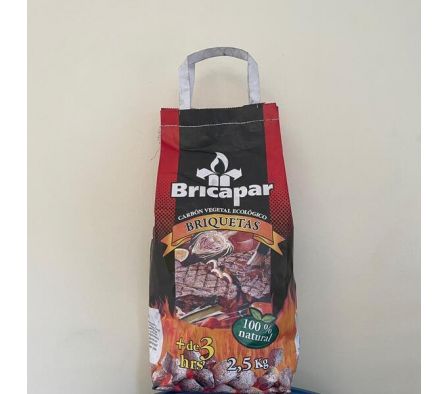BRIQUETAS BRICAPAR CON MANIJAS 2,5 KILOS
