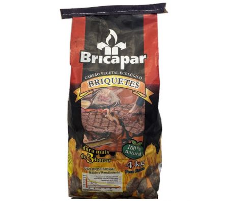 BRIQUETAS BRICAPAR 4 KILOS