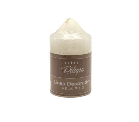 VELA RILAPE PICO BLANCO 05CM 