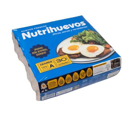 HUEVO NUTRIHUEVOS TIPO A 30UN