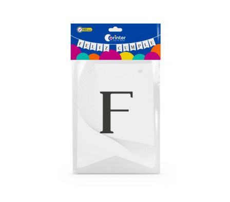 BANDERIN CORINTER CLASICO FELIZ CUMPLE 