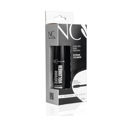MASCARA P/ PESTAÑA NEWCOLOR RADIANC EXTR NEGR 12ML