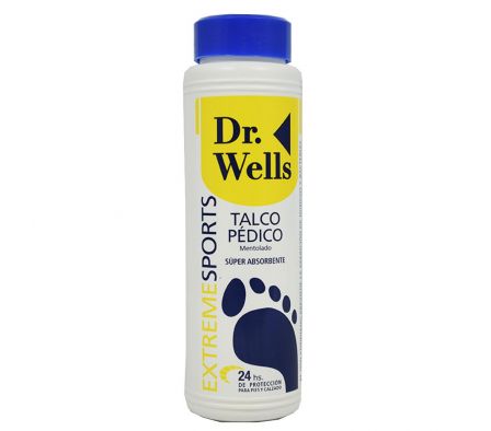 TALCO PEDICO DR.WELLS MENT.EXTREM. 100GR.