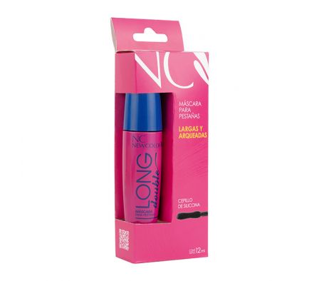 MASCARA PARA PESTAÑA NEWCOLOR DOBLE 12ML