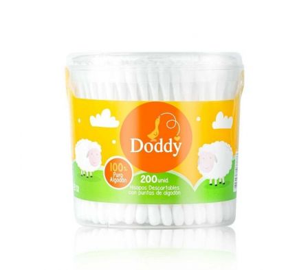 HISOPOS DODDY POTE 200UN