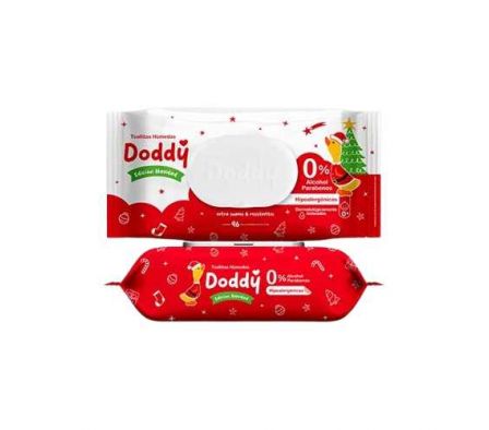 TOALLITAS HUMEDAS DODDY EDICIÓN NAVIDAD X96UN