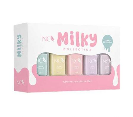 CAJA NEWCOLOR REGALERIA ESMALTES MILKY