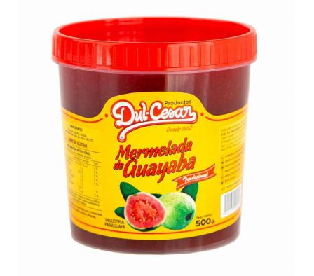 MERMELADA DUL CESAR DE GUAYABA TRADICIONAL 500 GR