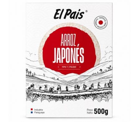 ARROZ EL PAIS JAPONES 500GR