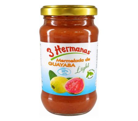 MERMELADA 3 HERMANAS GUAYABA LIGHT 450GR