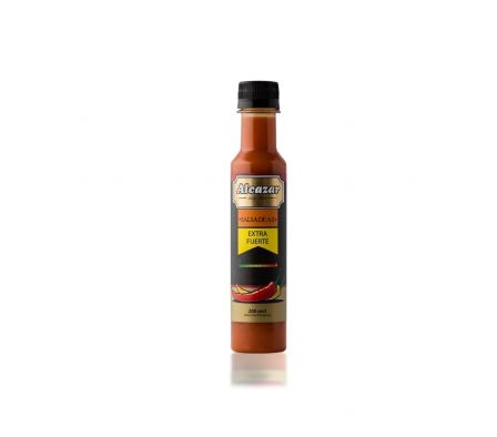 SALSA DE AJI ALCAZAR  EXTRA PICANTE 200cc