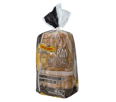 PAN INTEGRAL EL GERMANO CON AVENA 400GR