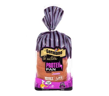 PAN INTEGRAL EL GERMANO C/PROTEINA 380GR