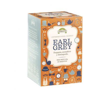 TE HIERBAPAR EARL GREY 40GR 20SAQ.