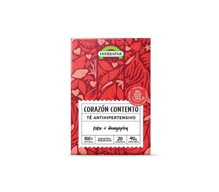 TE CORAZON CONTENTO (ANTI HIPERTENSIVO) 40GR