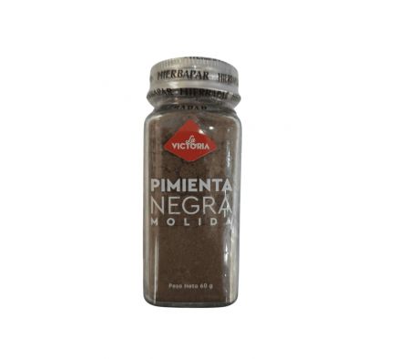 PIMIENTA NEGRA LA VICTORIA MOLIDA 60GR