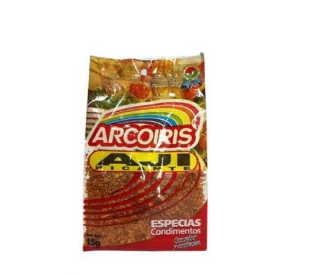 AJI MOLIDO ARCOIRIS 15GR