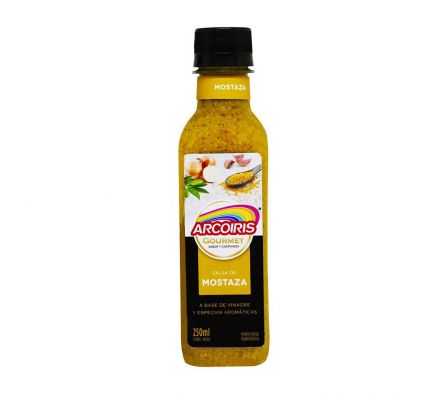 SALSA ARCO IRIS DE MOSTAZA 250 ML
