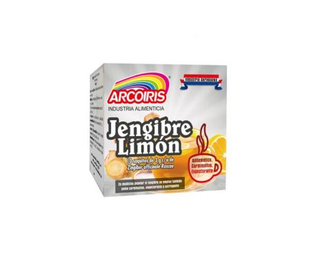 TÉ DE JENGIBRE CON LIMON CAJA. 10 X 3  GR.