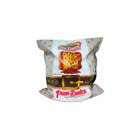 PAN DULCE ARCOIRIS C/CHIPS DE CHOCOLATE 200 GR