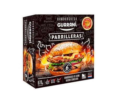 HAMBURGUESA GUARANI PARRILLERA 6UN
