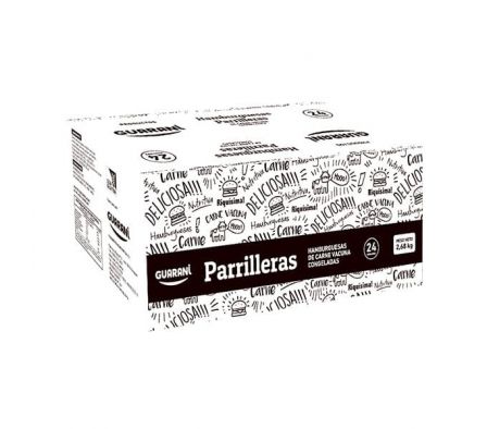 HAMBURGUESA GUARANI PARRILLERA 24UN