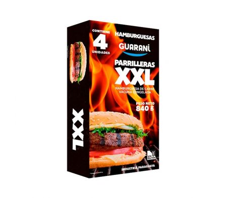 HAMBURGUESA GUARANI PARRILLERA XXL 4UN