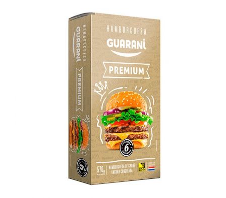 HAMBURGUESA GUARANI PREMIUM 6UN