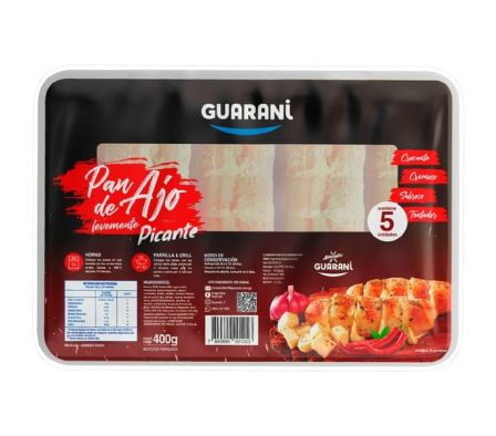 PAN DE AJO PICANTE GUARANI XUN