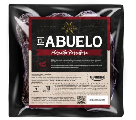 MORCILLA EL ABUELO PARRILLERA X UNI