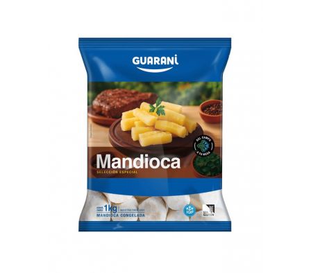 MANDIOCA PELADA GUARANI CONGELADA 1 KG