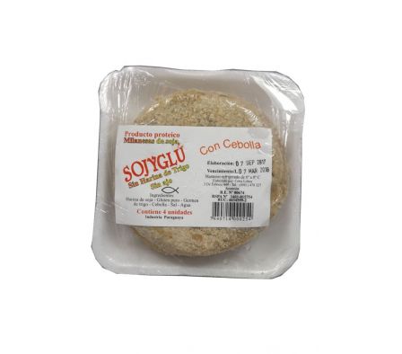 MILANESA SOJYGLU DE SOJA C/CEBOLLA 4UN