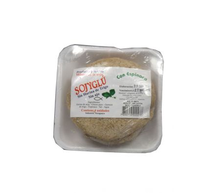 MILANESA SOJYGLU DE SOJA C/ESPINACA 4UN