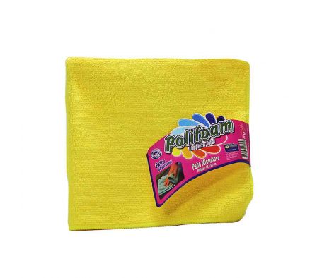 PAÑO MICROFIBRA POLIFOAM 40X40CM