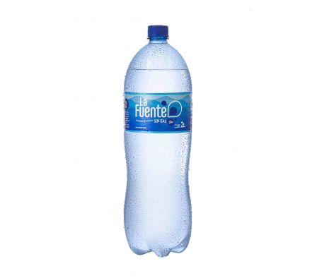 AGUA MINERAL LA FUENTE SIN GAS 2LT