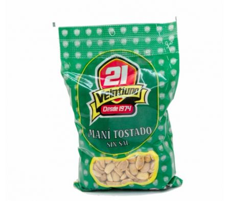 MANI TOSTADO 21 SIN SAL