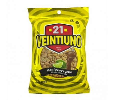 MANI 21 CERVECERO 300GR